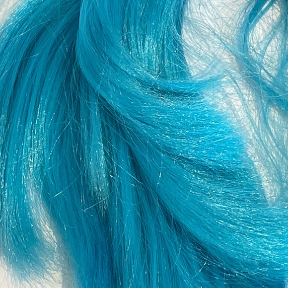 Dollyhair nylon atomic turquoise barbie medium - Picture 1 of 3